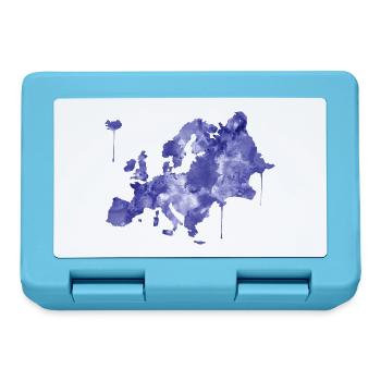 Europa - Brotdose - Saphirblau - Vorne