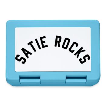 Erik Satie T-shirt drôle de dire - Boîte à goûter - bleu saphir - Devant