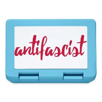 Always Antifascist - Brotdose - Saphirblau - Vorne
