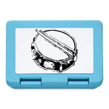 Snare - Drum - Percussion - Musique - Boîte à goûter - bleu saphir - Devant