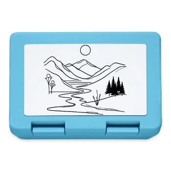 Évasion à Mystic Mountain - Boîte à goûter - bleu saphir - Devant