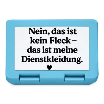 Das ist kein Fleck! - Brotdose - Saphirblau - Vorne