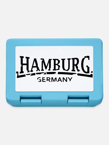 Hamburg, Germany - Brotdose - Saphirblau