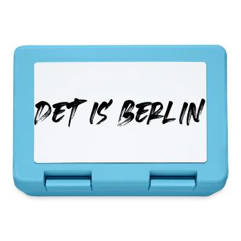 Det is Berlin - Brotdose - Saphirblau - Vorne