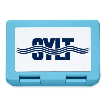 SYLT – Wind, Weite, Wellen - Brotdose - Saphirblau - Vorne