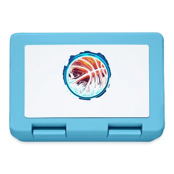 Basketball Ball Steamwave - Brotdose - Saphirblau - Vorne