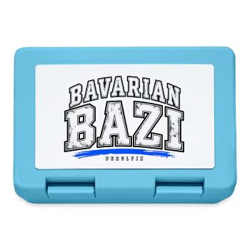 Bavarian Bazi Bergflix - Brotdose - Saphirblau - Vorne