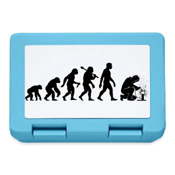 Schweißer Evolution Schweißen Ausbildung - Brotdose - Saphirblau - Vorne