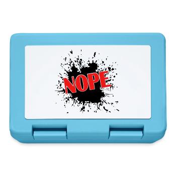 Nope  - Brotdose - Saphirblau - Vorne