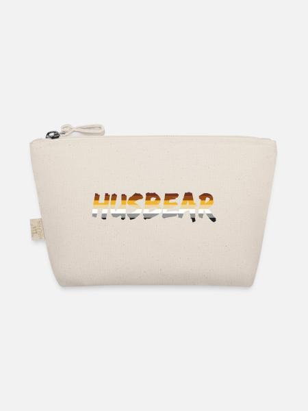 HUSBEAR GAY LGBT PRIDE Bear Community - Bio-Täschchen - Natur