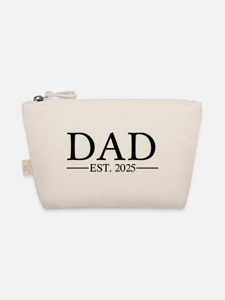 Dad EST 2025 - Bio-Täschchen - Natur