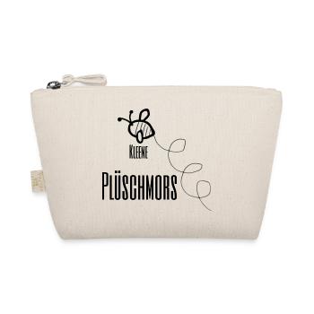 Kleene Plüschmors - Bio-Täschchen - Natur - Vorne