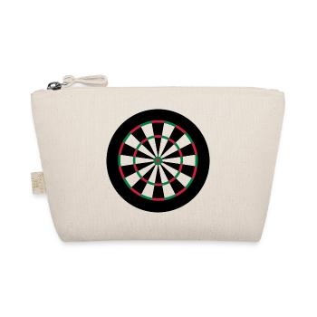 Dart - NEU - DARTSCHEIBE - anpassbar - Bio-Täschchen - Natur - Vorne
