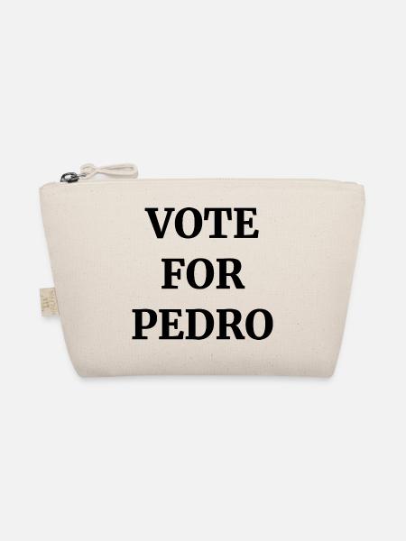 Vote for Pedro für alle Napoleon Fans - Bio-Täschchen - Natur