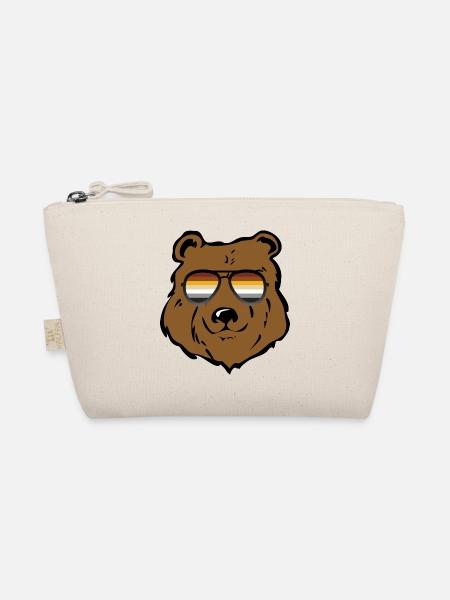 BEAR GAY LGBT PRIDE Bear Community - Bio-Täschchen - Natur