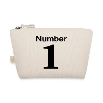 number 1 - Bio-Täschchen - Natur - Vorne