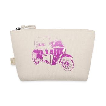DDR Duo Kult-Oldtimer - Bio-Täschchen - Natur - Vorne