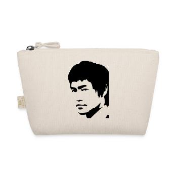 Bruce Lee die Legende - Bio-Täschchen - Natur - Vorne
