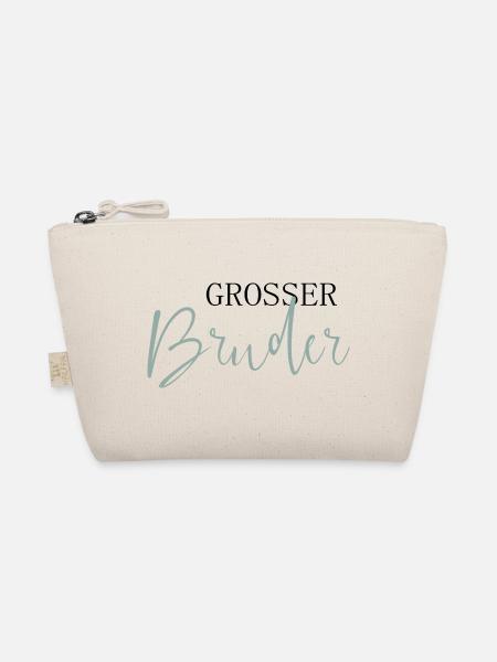 Großer Bruder - Bio-Täschchen - Natur