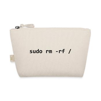 sudo rm rf - Bio-Täschchen - Natur - Vorne