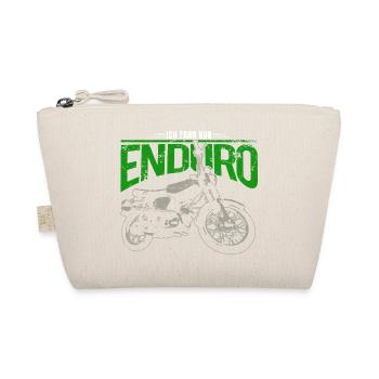 S51 Moped Enduro - Kult für Simson Liebhaber - Bio-Täschchen - Natur - Vorne