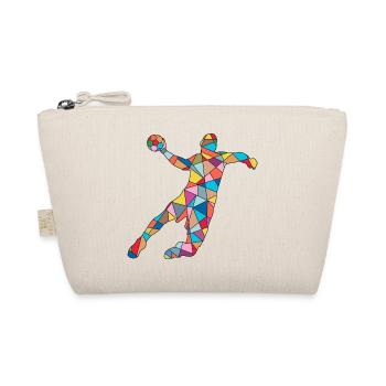 Handballer Handballspieler Jungen Herren Handball - Bio-Täschchen - Natur - Vorne