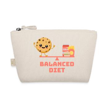 balanced cookie fastfood Diet - Bio-Täschchen - Natur - Vorne