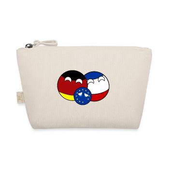 Countryball Germany France EU - Brexit - Bio-Täschchen - Natur - Vorne