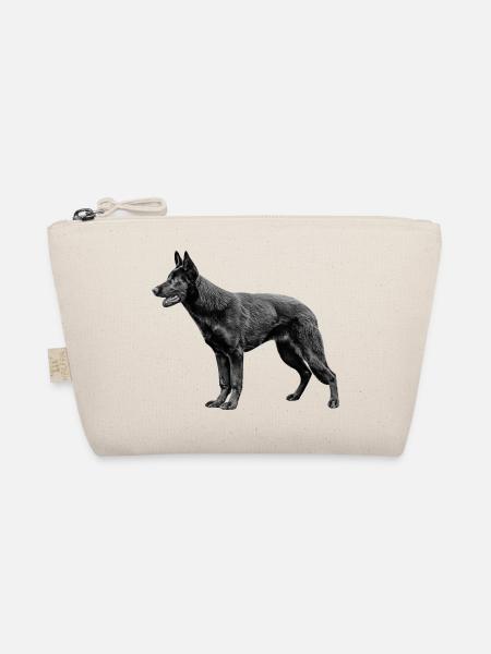 Schäferhund - Bio-Täschchen - Natur