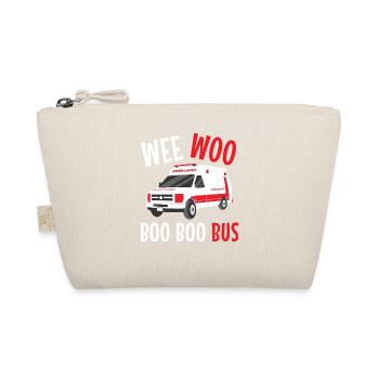 Sanitäter Wee Woo Bus Rettungsdienst - Bio-Täschchen - Natur - Vorne