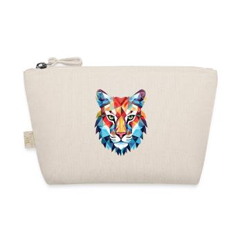 Luchs Bunte Aquarell-Tier-Haustier-Illustration - Bio-Täschchen - Natur - Vorne
