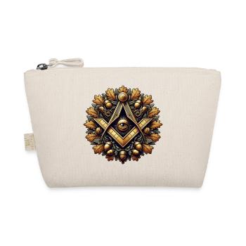 Masonic Logo - Organic Pouch - nature - Front