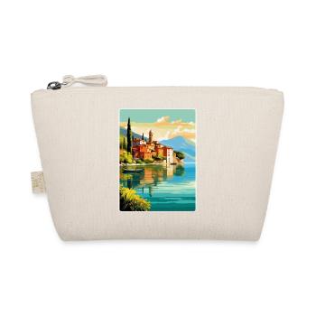 Comer See Italien Vintage Reiseplakat Souvenir WPA - Bio-Täschchen - Natur - Vorne