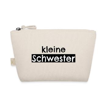 Kleine Schwester - Bio-Täschchen - Natur - Vorne