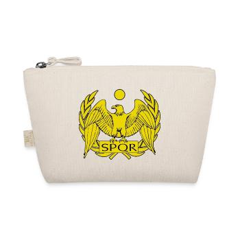 Römer Rom Römisch SPQR Roma - Bio-Täschchen - Natur - Vorne