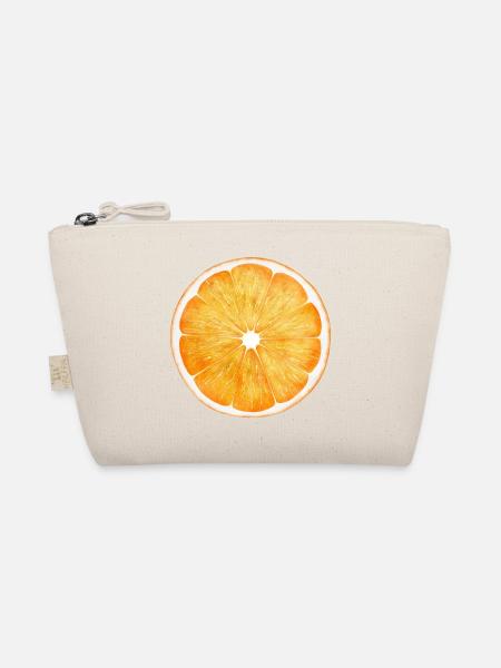 Orange Orangen - Bio-Täschchen - Natur