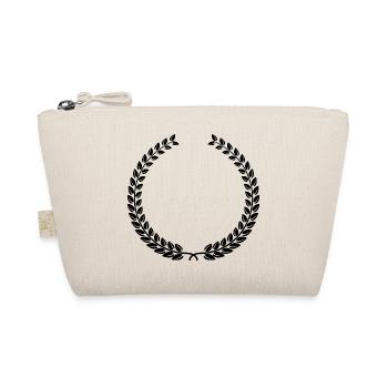 Laurel Wreath Vintage Award Badge Frame Vector - Bio-Täschchen - Natur - Vorne