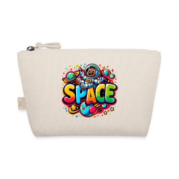 Space Astronautenkind - Bio-Täschchen - Natur - Vorne