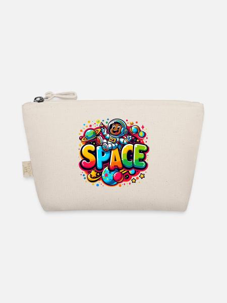Space Astronautenkind - Bio-Täschchen - Natur