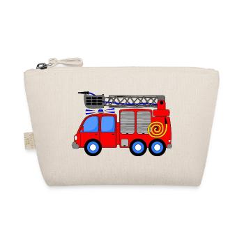 Fire engine children - Organic Pouch - nature - Front