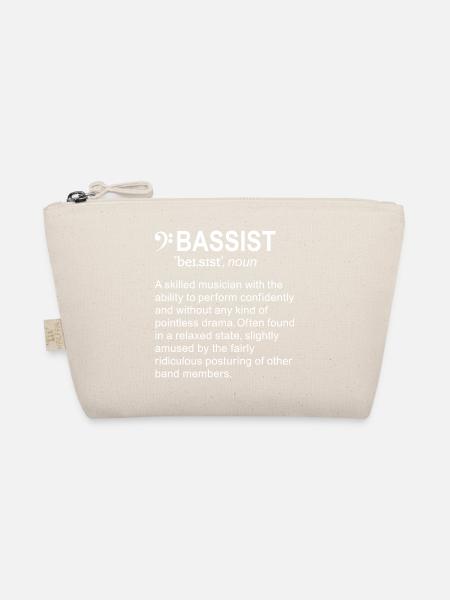 Bassist Definition English - Bio-Täschchen - Natur