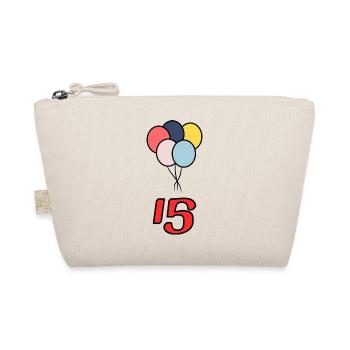 ANNIVERSAIRE. 15. 15 ANS. 15e ANNIVERSAIRE - Trousse biologique - nature - Devant