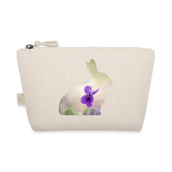 Hase Kaninchen - Bio-Täschchen - Natur - Vorne