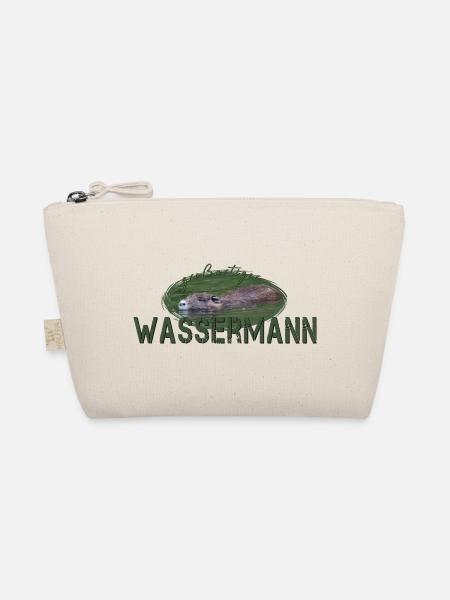 Wassermann Sternzeichen Wassermann - Bio-Täschchen - Natur