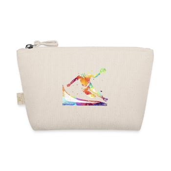 Temperamentvoller Handball Hallensport - Bio-Täschchen - Natur - Vorne