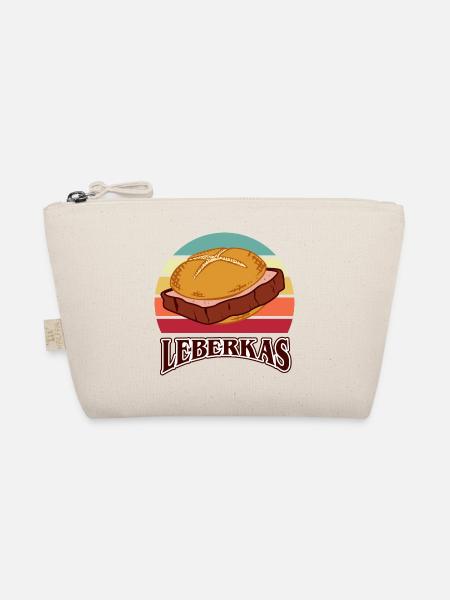 Retro - Leberkäsesemmel - Vintage - Leberkas - Bio-Täschchen - Natur