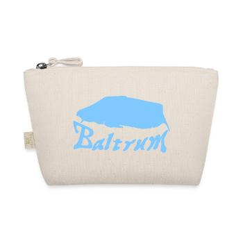 Baltrum Tattoo - Bio-Täschchen - Natur - Vorne