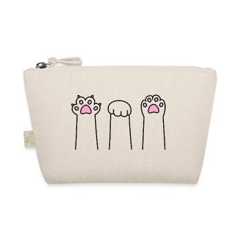 Ciseaux Pierre Papier Patte Patte Jeu Patte Cat Pattes - Trousse biologique - nature - Devant