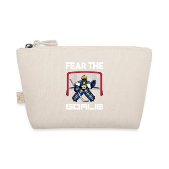Goalie Hockey Torwart Eishockey - Bio-Täschchen - Natur - Vorne