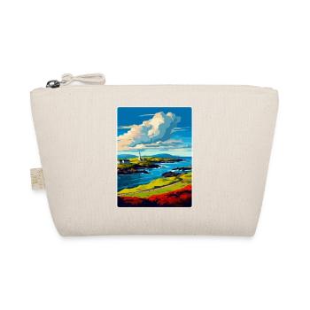 Isle Of Islay Scotland Uk Travel Poster Souvenir - Organic Pouch - nature - Front